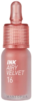 Тінт для губ - Peripera Ink Airy Velvet Lip Tint — фото 16 - Favorite Orange Pink