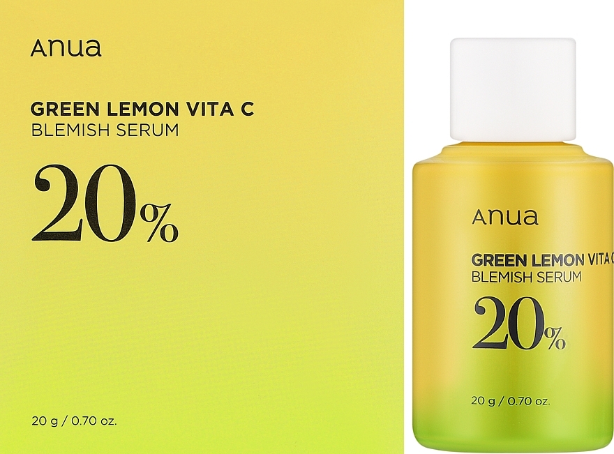 Осветляющая сыворотка для лица - Anua Green Lemon Vita C Blemish Serum — фото N3