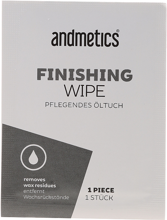 Восковые полоски для депиляции - Andmetics Body Wax Strips (strips/20pcs + wipes/2pcs) — фото N2
