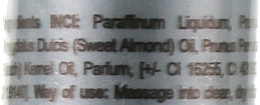 Олія для кутикули з пензлем і сухоцвітом, мигдаль - M-in-M Almond Clear — фото N3