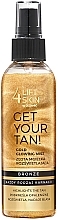Мерехтливий міст для тіла - Lift4Skin Get Your Tan! Gold Glowing Mist — фото N1