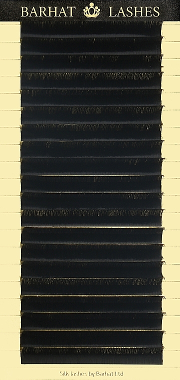 Накладные ресницы C 0,10 мм (11 мм), 20 линий - Barhat Lashes — фото N1