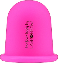 Парфумерія, косметика Силіконовий масажний пузир для тіла, рожевий, L - Lash Brown L