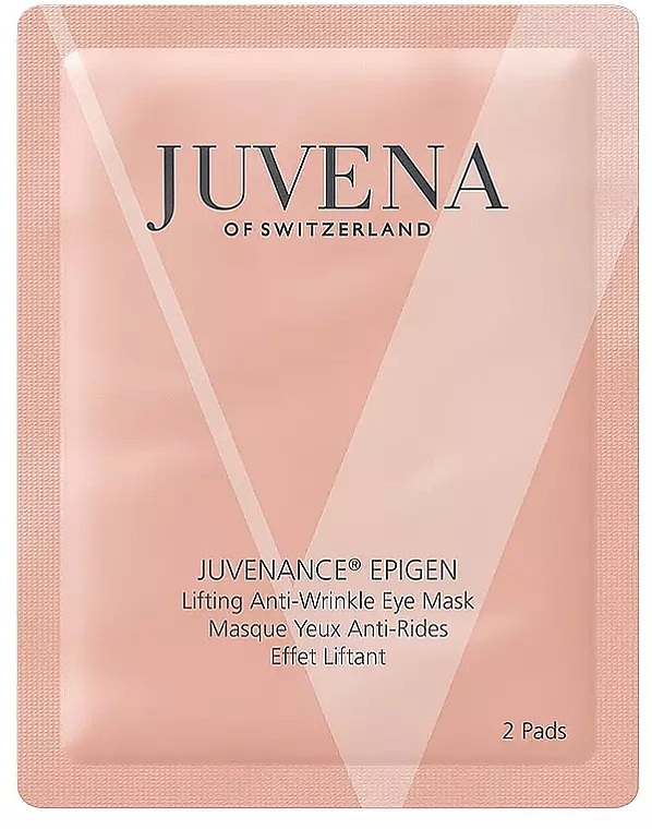 Тканинна маска для шкіри навколо очей - Juvena Juvenance Epigen Lifting Anti-Wrinkle Eye Mask — фото N1