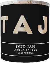 Ароматична свічка "Oud Jan" - Taj Max Aroma Candle — фото N1