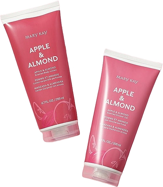 Набор - Mary Kay Apple & Almond (b/lot/200ml + sh/gel/200ml) — фото N1