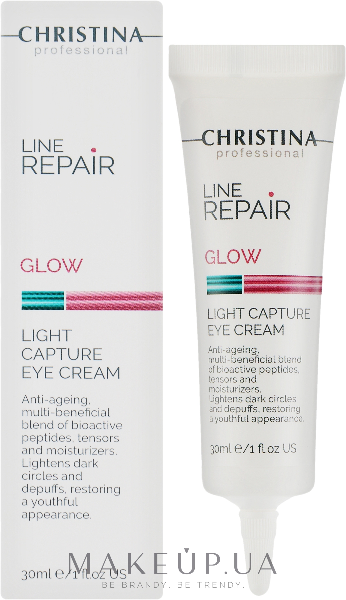 Багатофункціональний крем для шкіри навколо очей - Christina Line Repair Glow Light Capture Eye Cream — фото 30ml