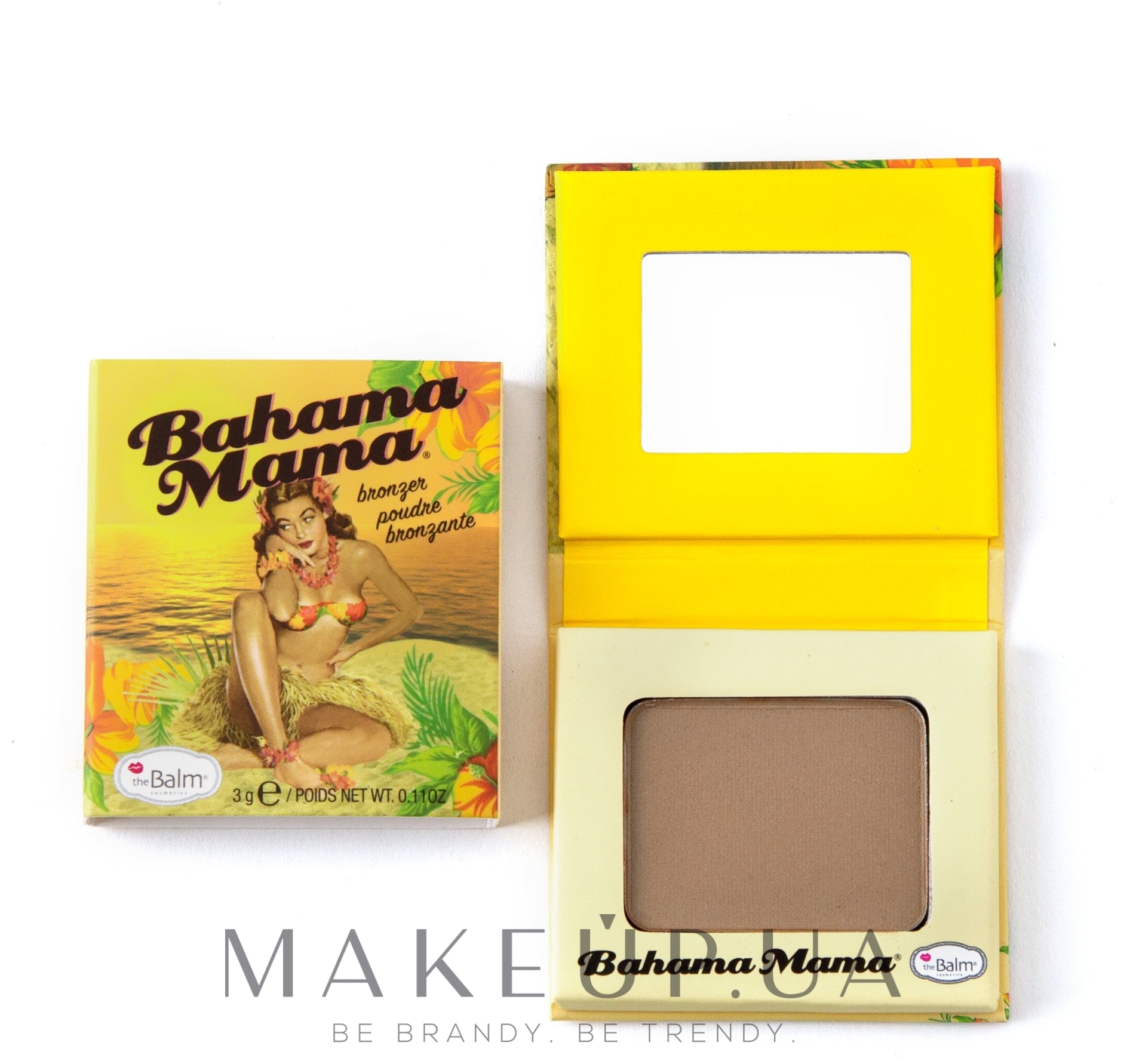 Бронзер для лица - theBalm Bahama Mama Bronzer Travel (мини) — фото 3g