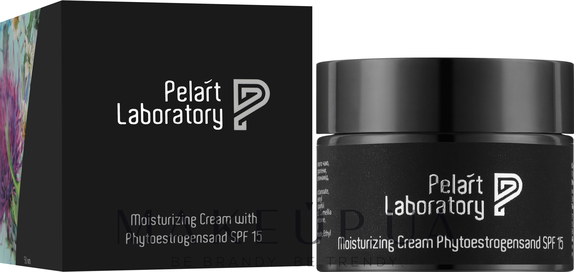 Зволожувальний крем для обличчя з фітоестрогенами SPF 15 - Pelart Laboratory Moisturizing Cream With Phytoestrogensand — фото 50ml