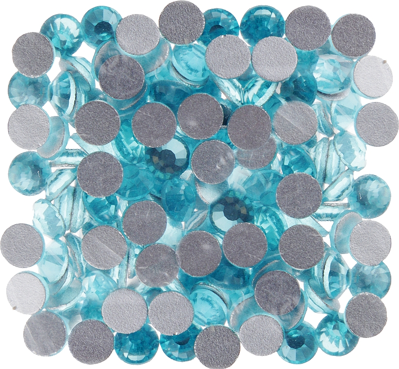 Декоративные кристаллы для ногтей "Aque Bohemica", размер SS 12, 100шт - Kodi Professional — фото N1