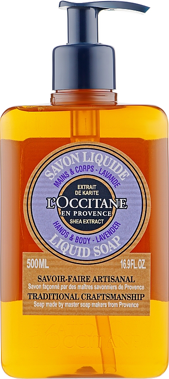 Мило рідке "Лаванда" - L'Occitane Lavande Liquid Soap — фото N1