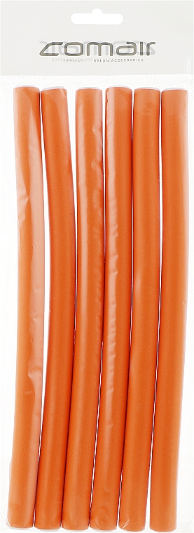 Бигуди "Flex" оранжевые 254mm, d17 - Comair — фото N1