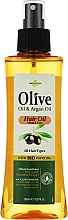 Парфумерія, косметика Олія для волосся з аргановою олією - Madis HerbOlive Hair Oil With Argan Oil