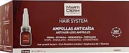 Парфумерія, косметика Ампули від випадання волосся - Martiderm Hair System Anti Hair-loss Ampoules