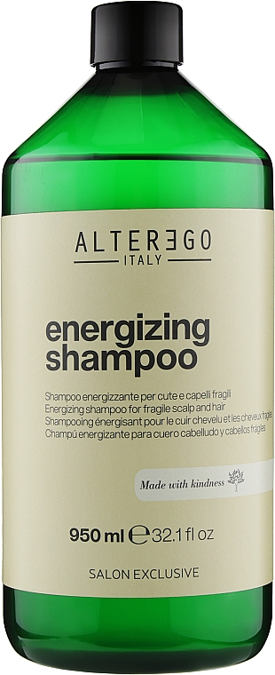 Енергетичний шампунь від випадання - Alter Ego Energizing Shampoo for Hair Loss & Thinning Hair — фото N3