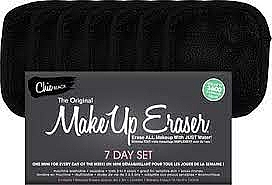 Набор - MakeUpEraser 7-Day Set Chic Black (cloth/7pcs) — фото N2