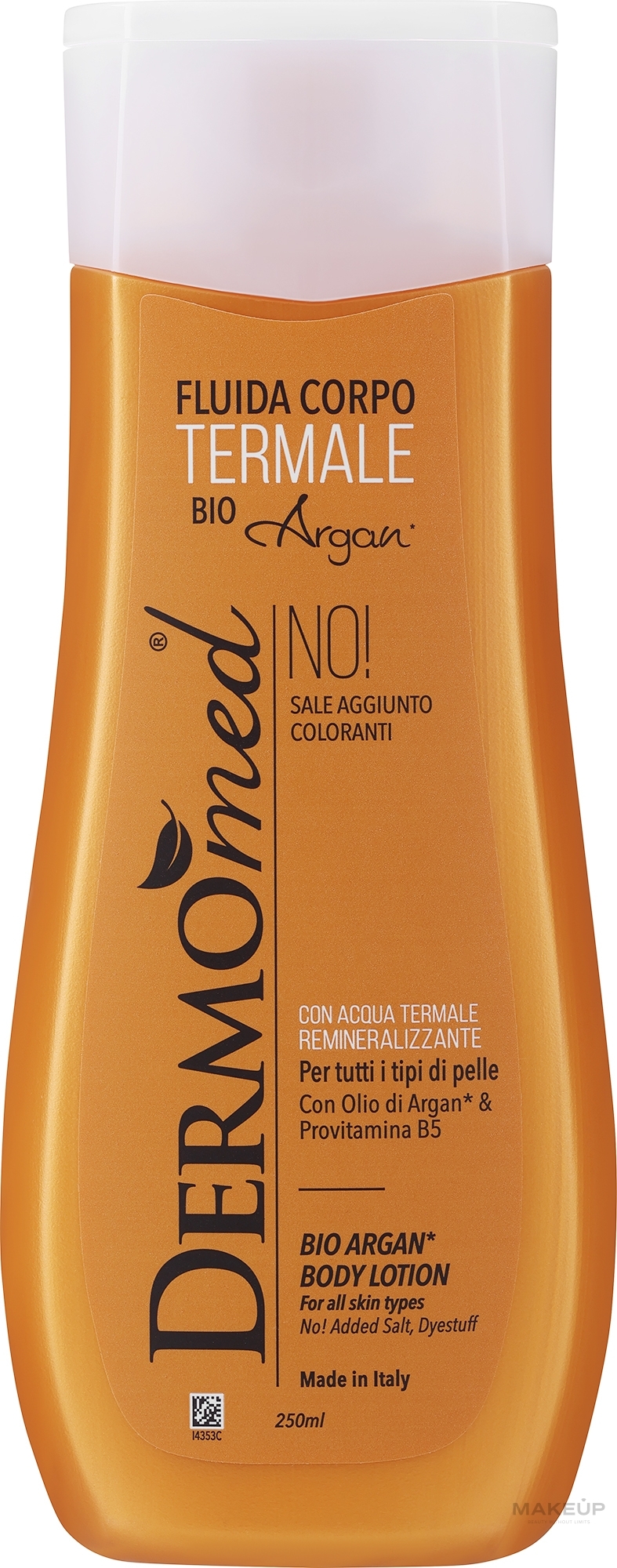 Лосьон для тела с аргановым маслом - Dermomed Thermal Bio Argan Body Lotion — фото 250ml