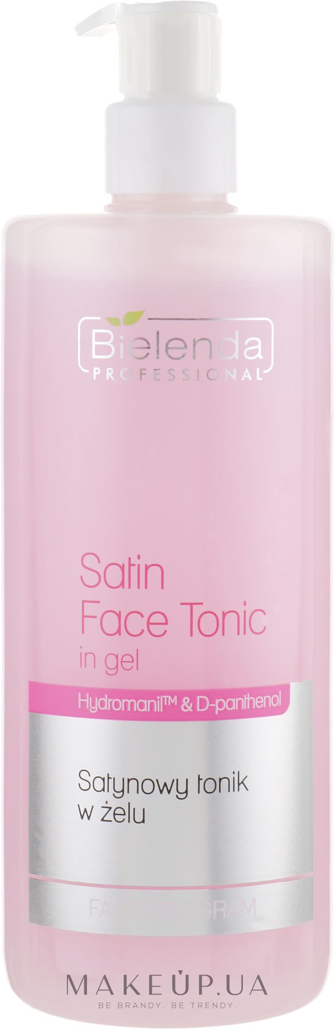 Сатиновий гель-тонік для обличчя - Bielenda Professional Program Face Skin Satin Tonik — фото 500ml