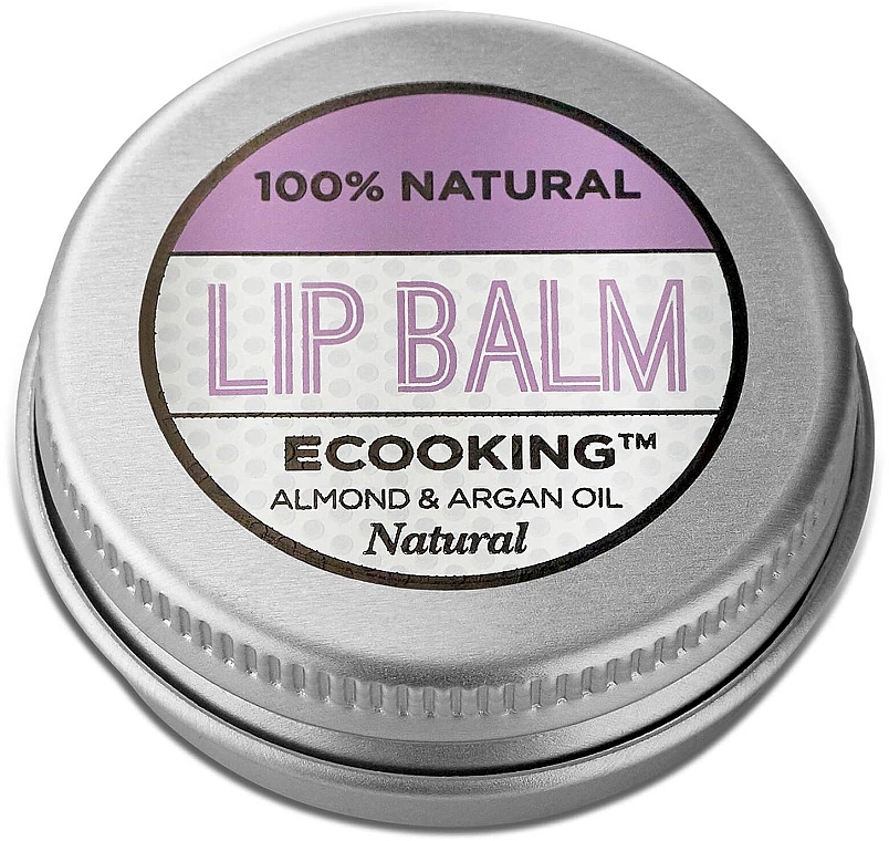 Натуральний бальзам для губ - Ecooking Lip Balm Neutral — фото N1