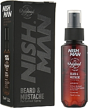 Спрей для ухода за бородой и усами - Nishman Beard & Mustache Perfumed Spray Adonis — фото N2