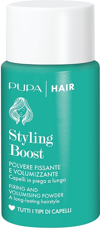Пудра для фіксації та об'єму волосся - Pupa Styling Boost Fixing and Volumising Powder — фото N1