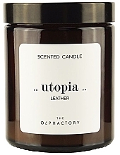 Духи, Парфюмерия, косметика Ароматическая свеча в банке - Ambientair The Olphactory Utopia Leather Candle