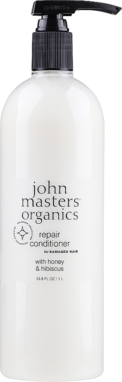 Кондиционер для волос "Мед и гибискус" - John Masters Organics Conditioner For Damaged Hair With Honey & Hibiscus — фото N1