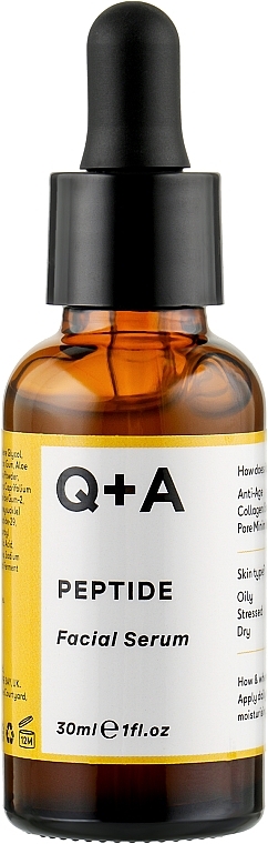 УЦЕНКА Пептидная сыворотка для лица - Q+A Peptide Facial Serum * — фото N1