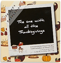 Набор - Makeup Revolution X Friends The One With All The Thanks Giving’s (eyesh/pall/3x9g) — фото N1