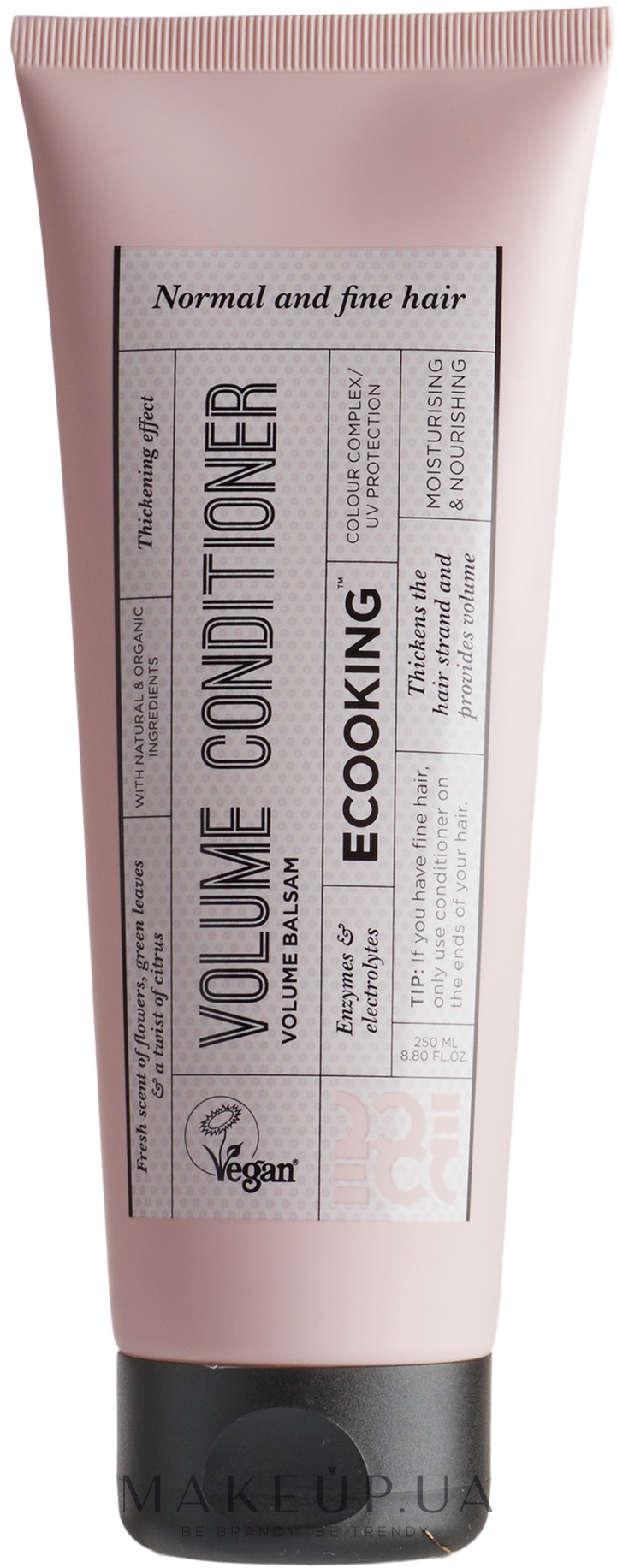 Кондиционер для объема волос - Ecooking Volume Conditioner — фото 250ml