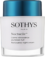 Оновлювальний омолоджувальний крем для обличчя - Sothys Noctuelle Renovative Night Cream — фото N1