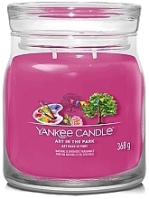 Ароматическая свеча в банке "Art In The Park", 2 фитиля - Yankee Candle Singnature — фото N1