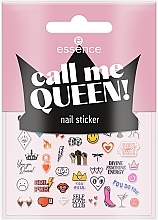 Наклейки для ногтей - Essence Call Me Queen! Nail Sticker — фото N1
