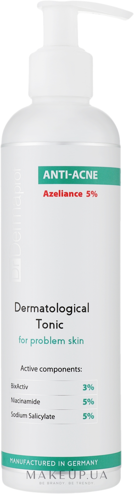 Дерматологический тоник для проблемной кожи - Dr. Dermaprof Anti-Acne Dermatological Tonic For Problem Skin — фото 250ml