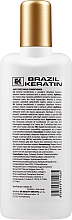 Кондиціонер з кератином для пошкодженого волосся - Brazil Keratin Anti Frizz Gold Conditioner — фото N2