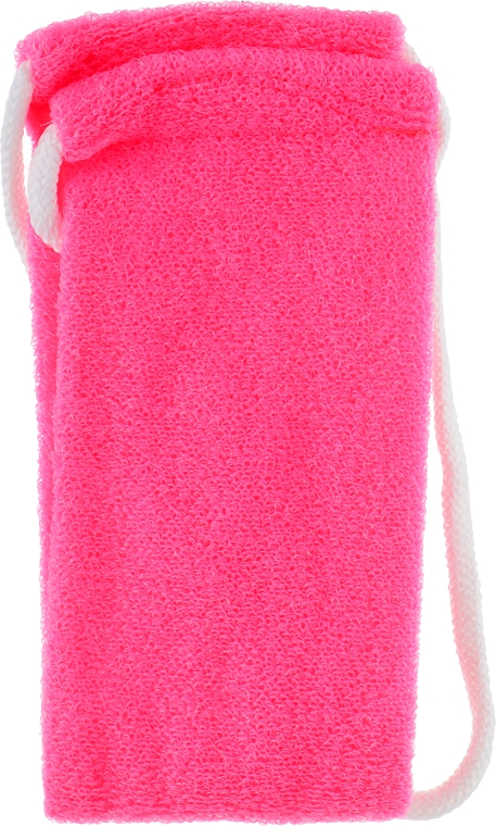 Лента массажная для спины, синтетическая, ярко-розовая - Balmy Naturel — фото N1