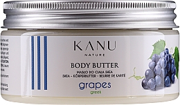 Масло для тіла "Грецький виноград" - Kanu Nature Greek Grape Body Butter — фото N1
