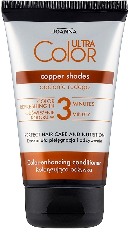 Оттеночный кондиционер для волос "Copper Shades" - Joanna Ultra Color System 