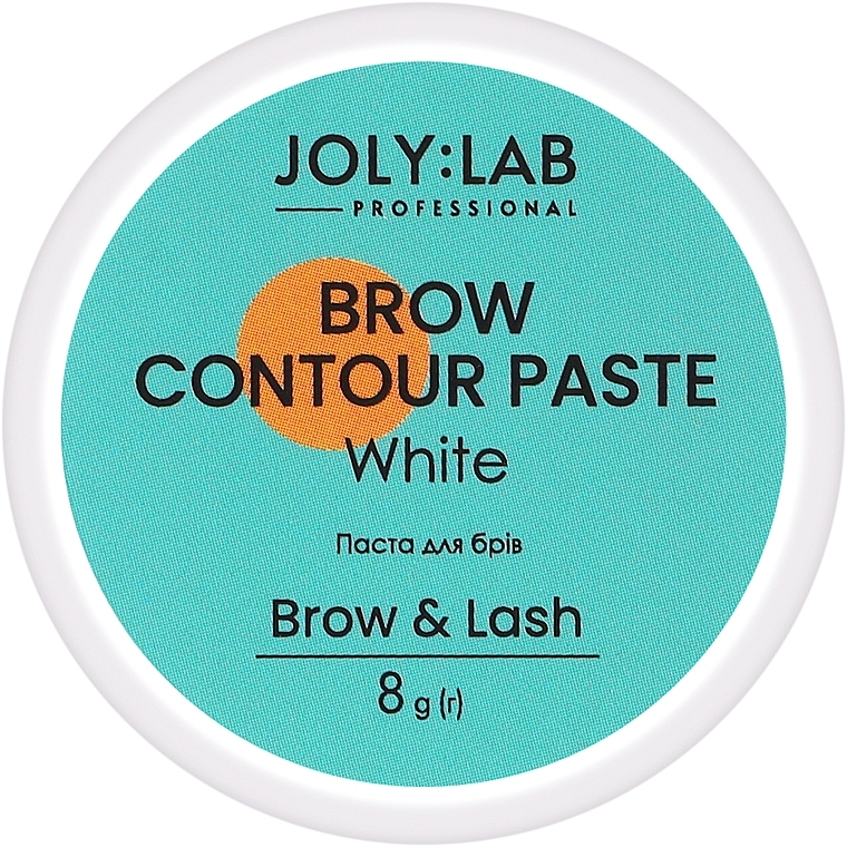 Паста для бровей, белая - Joly:Lab Brow Contour Paste White — фото N1