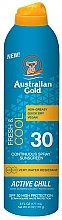 Духи, Парфюмерия, косметика Охлаждающий солнцезащитный спрей - Australian Gold Freash&Cool Continuous Spray Sunscreen SPF30