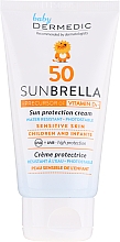 Солнцезащитный крем для детей - Dermedic Sunbrella Baby Cream SPF50 — фото N6
