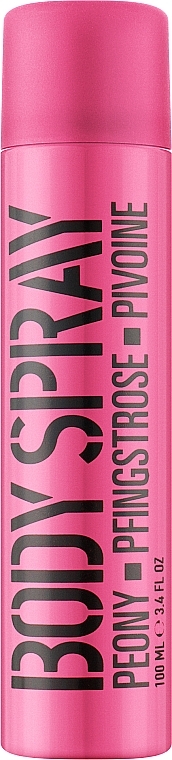 Спрей для тіла "Рожева півонія" - Mades Cosmetics Stackable Peony Body Spray — фото N1