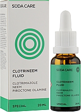 Флюид с клотримазолом для ногтей, флакон с пипеткой - Suda Care Clotrineem Fluid — фото N2