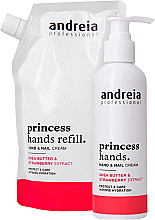 Парфумерія, косметика Зволожувальний крем для рук - Andreia Professional Princess Hands Hand & Nail Hydrating Cream Protect & Care (refill)