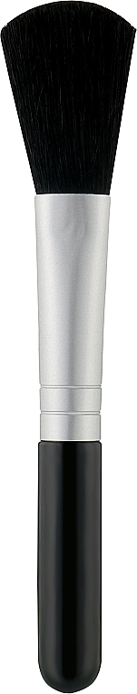 Пензель для макіяжу CS-165, чорний ворс 35 мм, ручка чорна + алюміній, довжина 127 мм - Cosmo Shop — фото N1