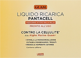 Рідина для штанів інтенсивної антицелюлітної дії з розігрівальним ефектом - Guam Pantacell — фото N1