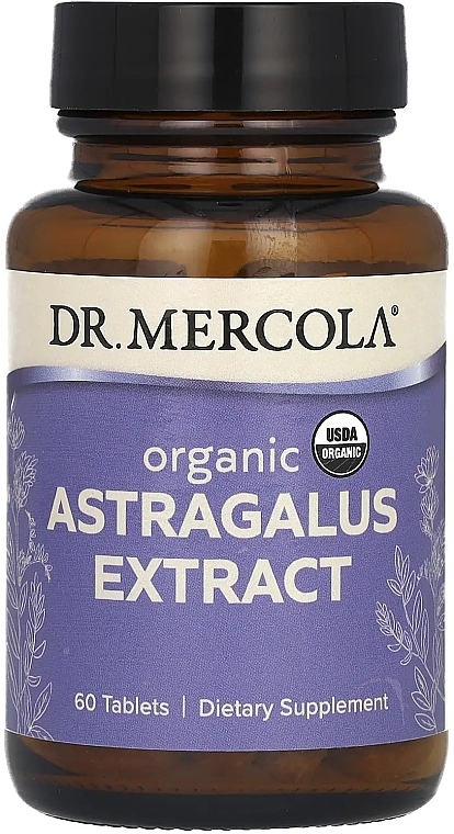 Дієтична добавка "Екстракт астрагалу" - Dr. Mercola Organic Astragalus Extract — фото N1