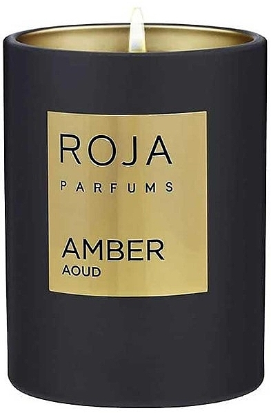 Roja Parfums Amber Aoud - Парфюмированная свеча — фото N1