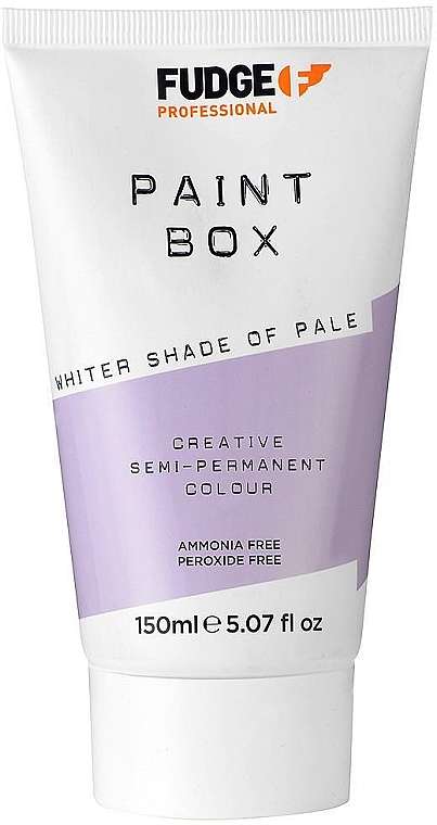 Полуперманентная краска для волос - Fudge Paint Box Creative Semi-Permanent Colour Whiter Shade Of Pale — фото N1