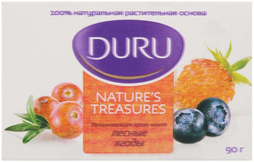 Увлажняющее крем-мыло с лесными ягодами - Duru Natures Treasures